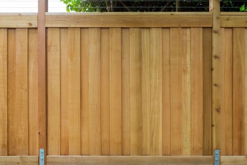 New Wooden Fence